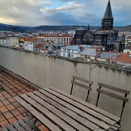 G'art Deco, 2 Terrasses & Vue Puys, Gare & Centre Apartamento Clermont-Ferrand
