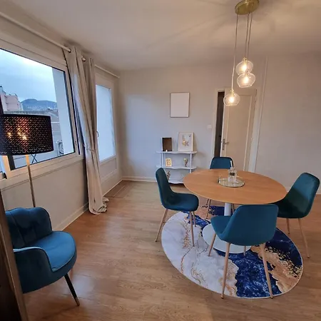 T3 Art Deco, 2 Terrasses & Vue Puys, Gare & Centre Clermont-Ferrand