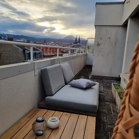 G'art Deco, 2 Terrasses & Vue Puys, Gare & Centre * Clermont-Ferrand