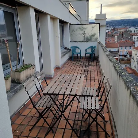 G'art Deco, 2 Terrasses & Vue Puys, Gare & Centre Apartamento *