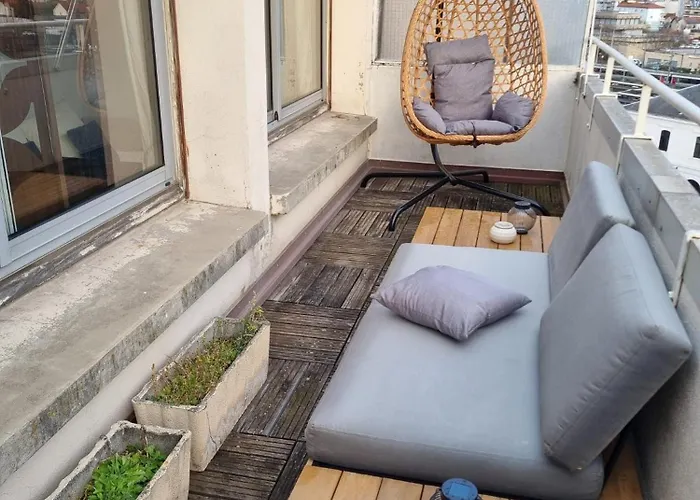 G'art Déco - Clermont, 2 Terrasses&vue Sur Puys * Clermont-Ferrand