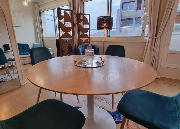 T3 Art Deco, 2 Terrasses & Vue Puys, Gare & Centre Apartment Clermont-Ferrand