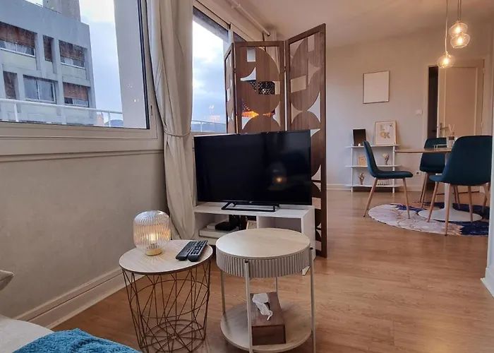 G'art Déco - Clermont, 2 Terrasses&vue Sur Puys